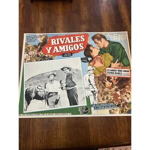 Rivales Yamigos The man from Bitter ridge lobby card- 1959